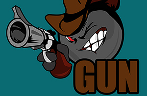Gun Man Logo